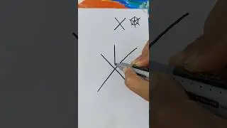 How To Draw Spider Web Step by Step #shorts #shortsfeed