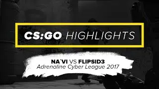 CSGO Highlights: NAVI vs FlipSide @ Adrenaline Cyber League 2017