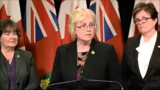 Select Committee on Sexual Violence and Harassment Press Conference