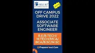 Indus Net Technologies(INT.) Off Campus Drive 2022 | Kolkata