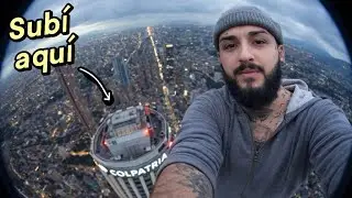 Entré al punto MAS ALTO e la torre Colpatria (la cuarta MAS alta de Colombia)