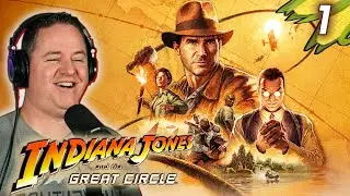 THIS is Indiana Jones Done Right! | Lets Play Indiana Jones and The Great Circle [Part 1]