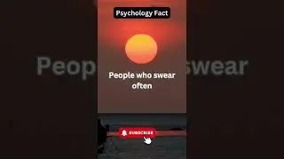 Swearing and Honesty: The Surprising Connection! #shorts