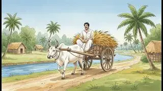 Mother's Calm Day in Village Life || Ghibli Style inspired peaceful Morning to Noon