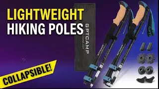 Change The Way You Hike With These GPTCamp Trekking Poles!