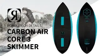 2019 Ronix Women's Carbon Air Core 3 Skimmer Wakesurf Board