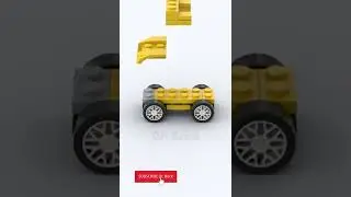 LEGO Mini Sport Car Building Animation #shorts