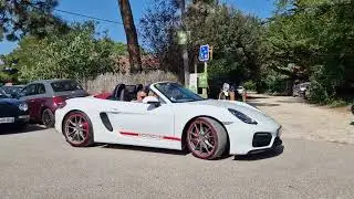 2023 09 CapFerret et Izon avec le club Porsche d'Aquitaine et le Boxster Aquitaine Club .