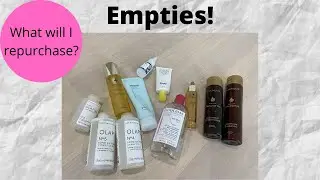 Empties - Items I've Used Up!