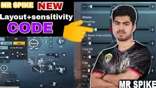 Mr Spike new control code and sensitivity code | New BGMI 2021 | PUBG MOBILE#mrspikecontrolcode #oag