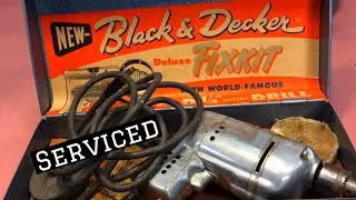 Vintage Black & Decker No.100 Drill Serviced.