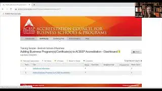 How to Download your Accreditation Files