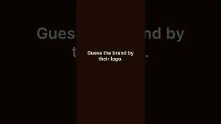 Guess the brand by their logo EASY LEVeL😴. #guess #viral #trending #shorts