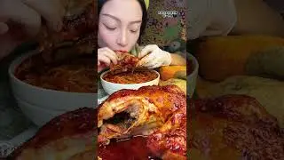 Baked chicken tomato meat sauce pasta with fried cakes and fried cheese is too fragrant #food