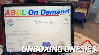 ABDL On Demand Onesies Unboxing and Try On