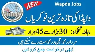 WAPDA Jobs 2023 / Latest Water & Power Development Authority WAPDA Jobs for Male and Female
