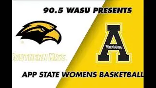 App State Womens Basketball vs Southern Miss