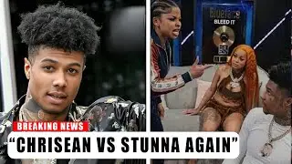 Chrisean Rock CHECKS Stunna Girl &mdash; Blueface Love Triangle GOES LEFT!