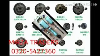 All types of power tools and spare parts available
