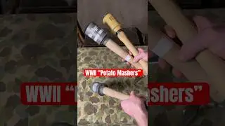 Распаковка немецких гранат-палочек времен Второй мировой войны