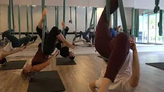 AIR Aerial Fitness: Spalanie kalorii w powietrzu | Pumped
