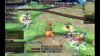 Aura Kingdom Ravager/Bard 5v5 PVP Takuni Arena