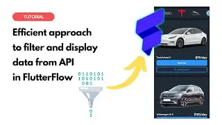 Efficient approach to query, filter and display connected API data in FlutterFlow