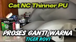 Epoxy Dempul Epoxy Dempul Gitu Aja Terus‼️Proses Ganti Warna Tiger Rovi Bolo‼️#cjdwgank #tiger #cat