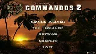 Commandos 2: Men of Courage gameplay (PC Game, 2001)