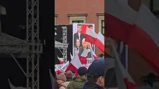 11.10.2025 Manifestacja PiS Stop Migracji i Mercosur #poland #polacynawyspach