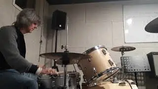 3 beats afro with hihat and rimstick variation
