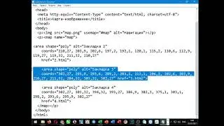 Карта изображения html