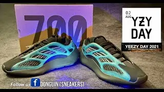 YEEZY 700 V3 'DARK GLOW' UNBOXING | DETAILED LOOK | ON-FEET | Yeezy Day