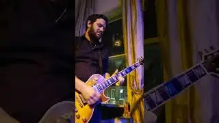 #musician #live #guitarsolo #improv #rocktrio #lespaul #bass #hollymontgomery #drums #andyhamburger