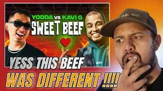 THIS WAS A HEALTHY BEEF !! #reaction YODDA VS KAVI G
