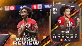 &iquest;ES LA MEJOR ELECCI&Oacute;N DEL NIVEL 19? 🤔 87 WITSEL EA FC 24 TRASFONDO REVIEW