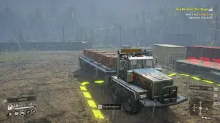 Snow Runner - Hub Recovery, 2nd Stage  #gaming #gameplay #snowrunner