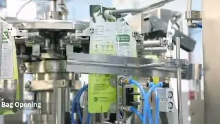 Spout pouch packing machine, fully automatic filling and sealing machine
