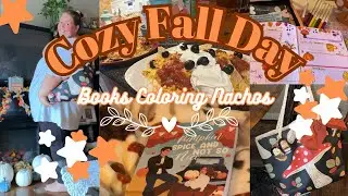 Cozy Fall Day | Homebody Chronicles | Fall Reads | Hobbies | Loaded Nachos 