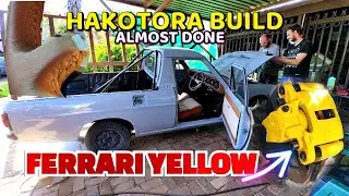 HAKOTORA BUILD UPDATE! GTR Inspired, Genuine Leather Interior & Ferrari Yellow Accents!