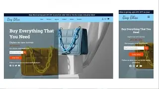Responsive Website Using HTML CSS and JavaScript Step By Step