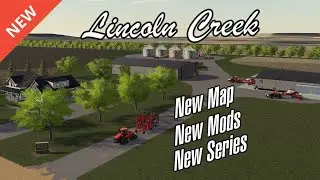 New Series! Lincoln Creek Nebraska with Modern Case IH equipment! - Episode 1 - Farming Simulator 19