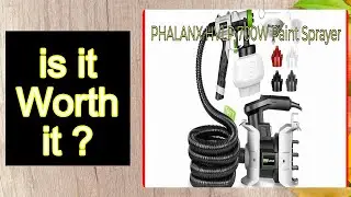 PHALANX HVLP 700W Paint Sprayer Features - Important Information