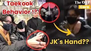 Dispatch Saw This: Taekook’s Airport Behavior Has Fans Talking #TaeKook #Taehyung #Jungkook #BTS 