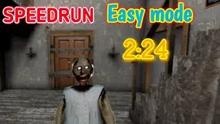 Granny - glitchless speedrun, easy mode (2:24)