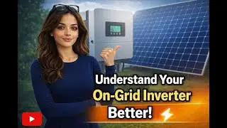 Understand Your On Grid Solar Inverter Better! | Solar System Design Series