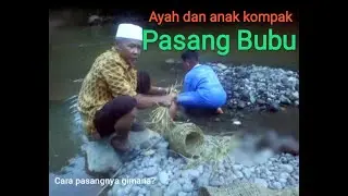 Pasang Wuwu/Bubu Perangkap Ikan