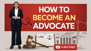 How to become an advocate in India.
