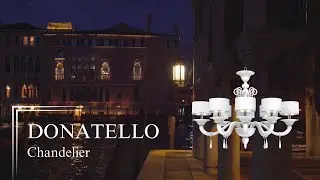 Murano Glass Chandelier | DONATELLO Handmade Venetian Lighting for Elegant & Luxury Interiors