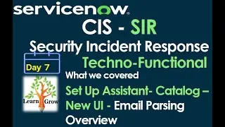 CIS-SIR | Day7 Set Up Assistant - Incident Creation - Email Parsing #Shorts #Short